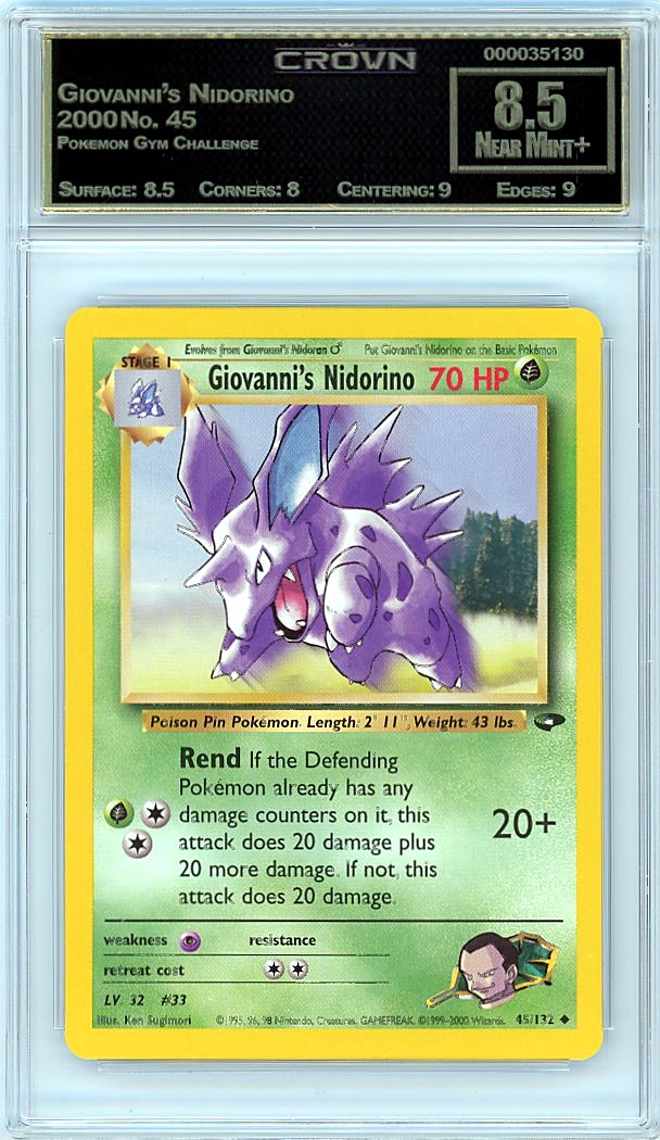 Giovanni's Nidorino