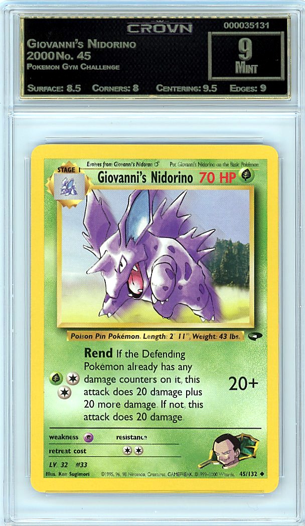 Giovanni's Nidorino
