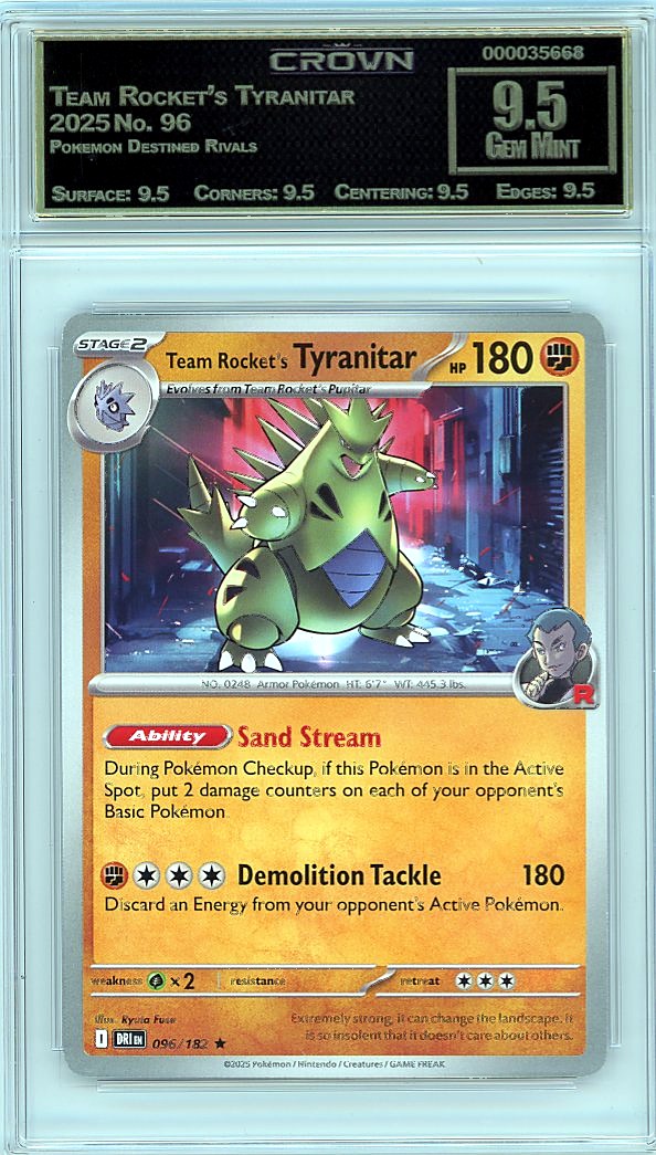 Team Rocket's Tyranitar