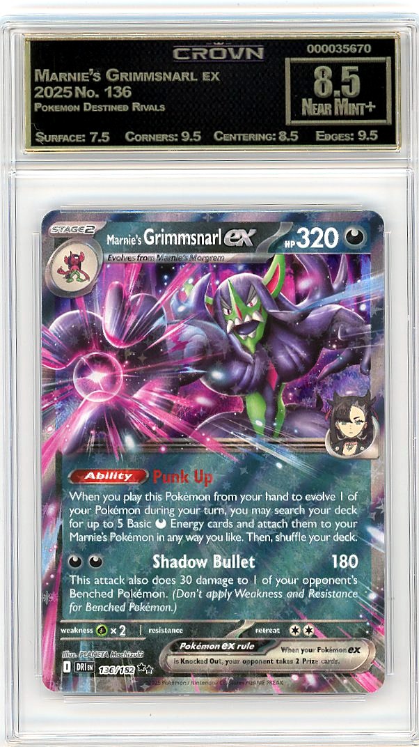 Marnie's Grimmsnarl ex