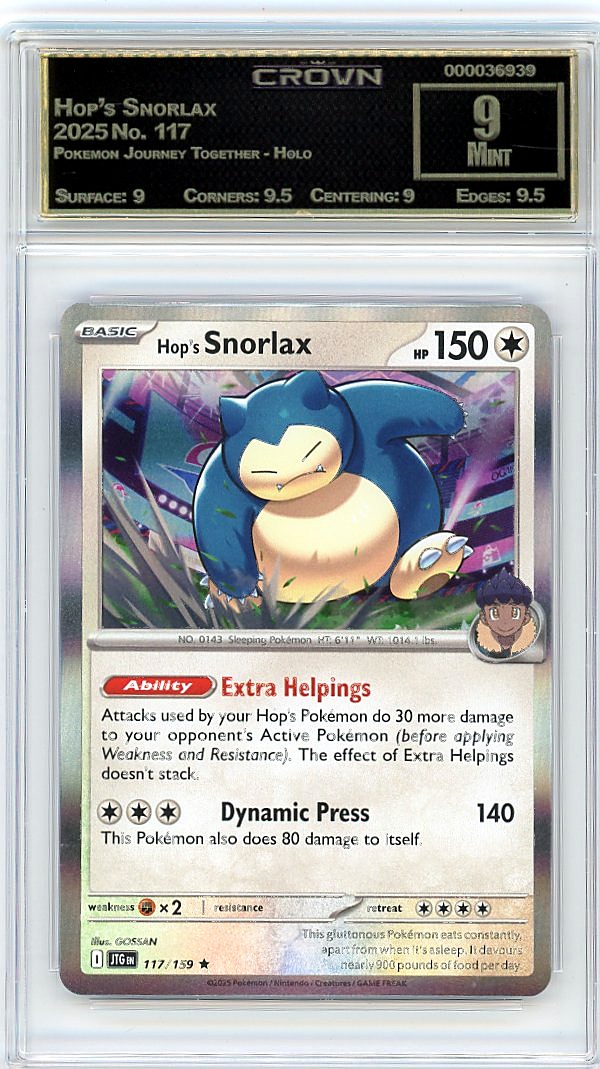 Hop's Snorlax