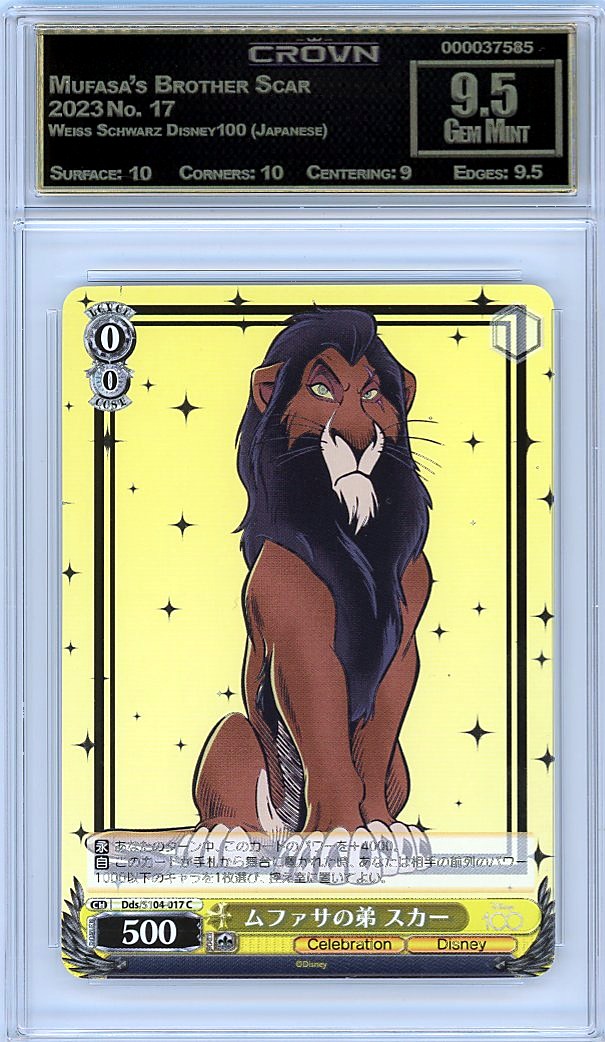 Mufasa's Brother Scar