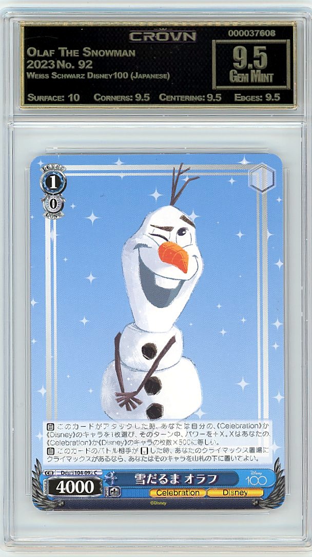 Olaf The Snowman