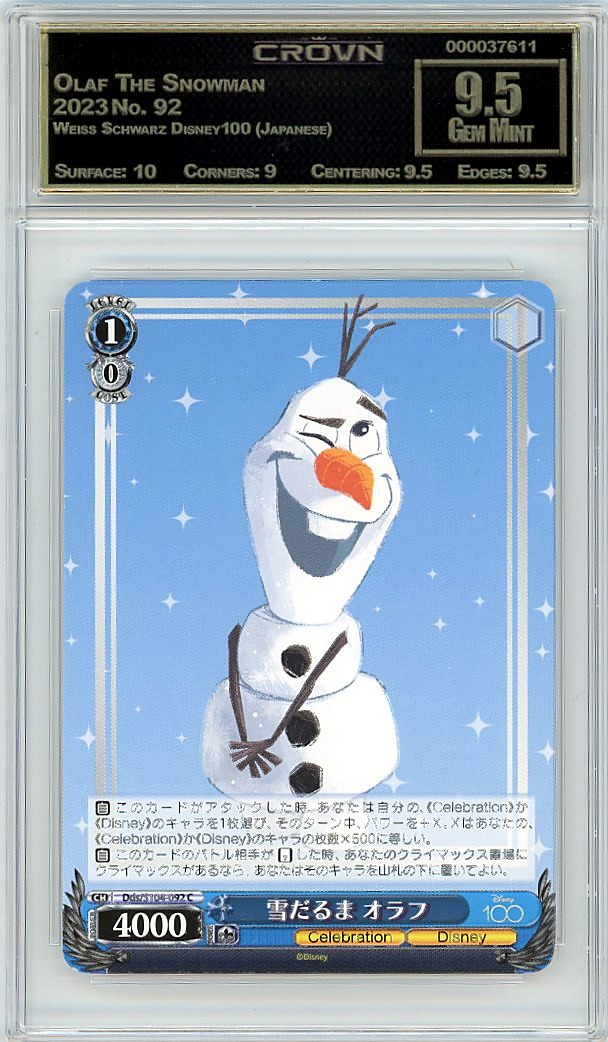 Olaf The Snowman
