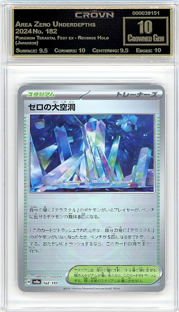Area Zero Underdepths