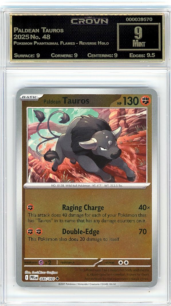 Paldean Tauros