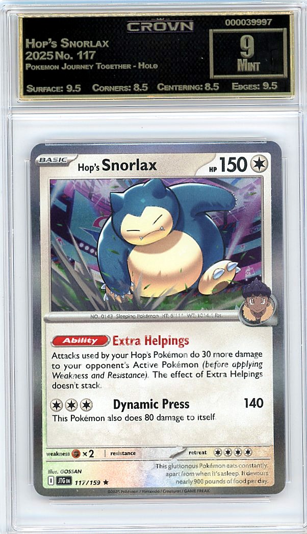 Hop's Snorlax