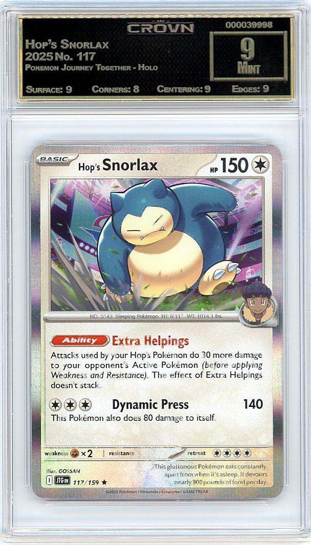Hop's Snorlax