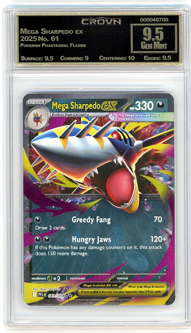 Mega Sharpedo ex