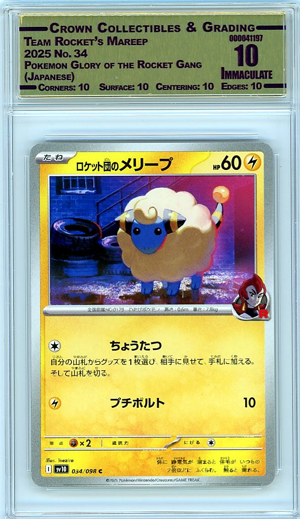 Team Rocket's Mareep