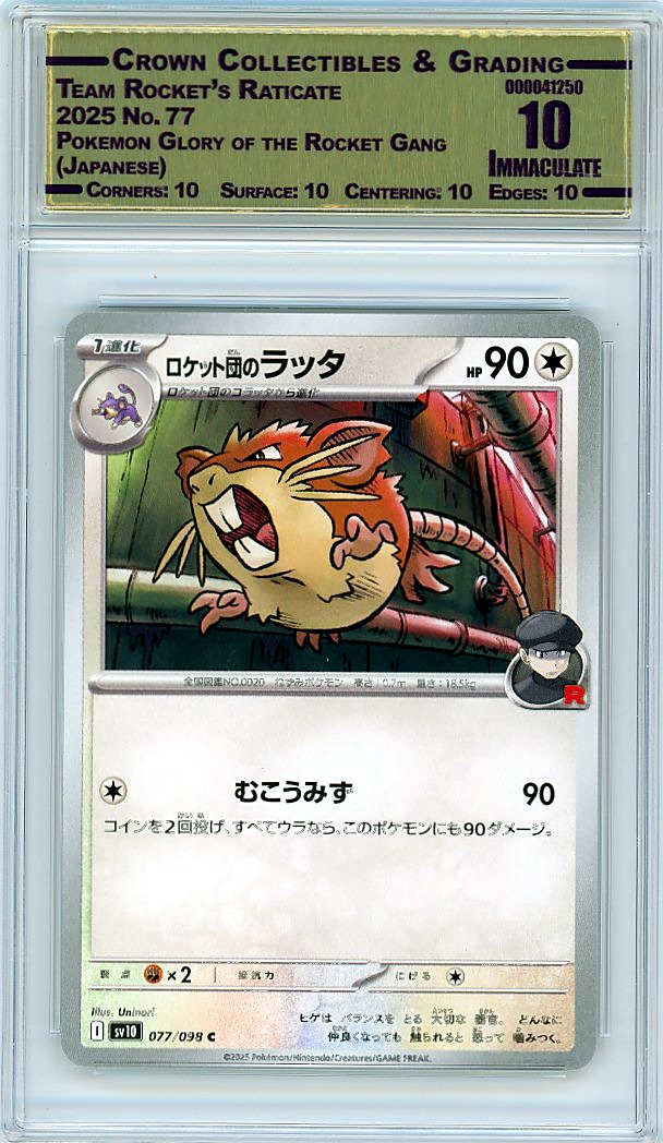 Team Rocket's Raticate
