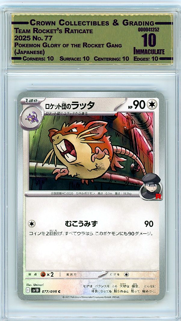 Team Rocket's Raticate