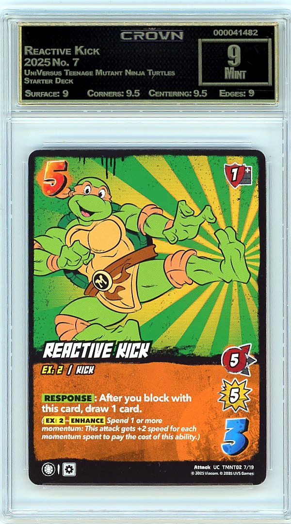 Reactive Kick