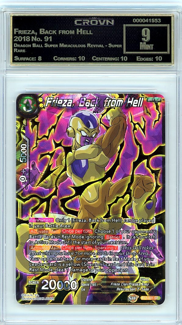 Frieza, Back from Hell