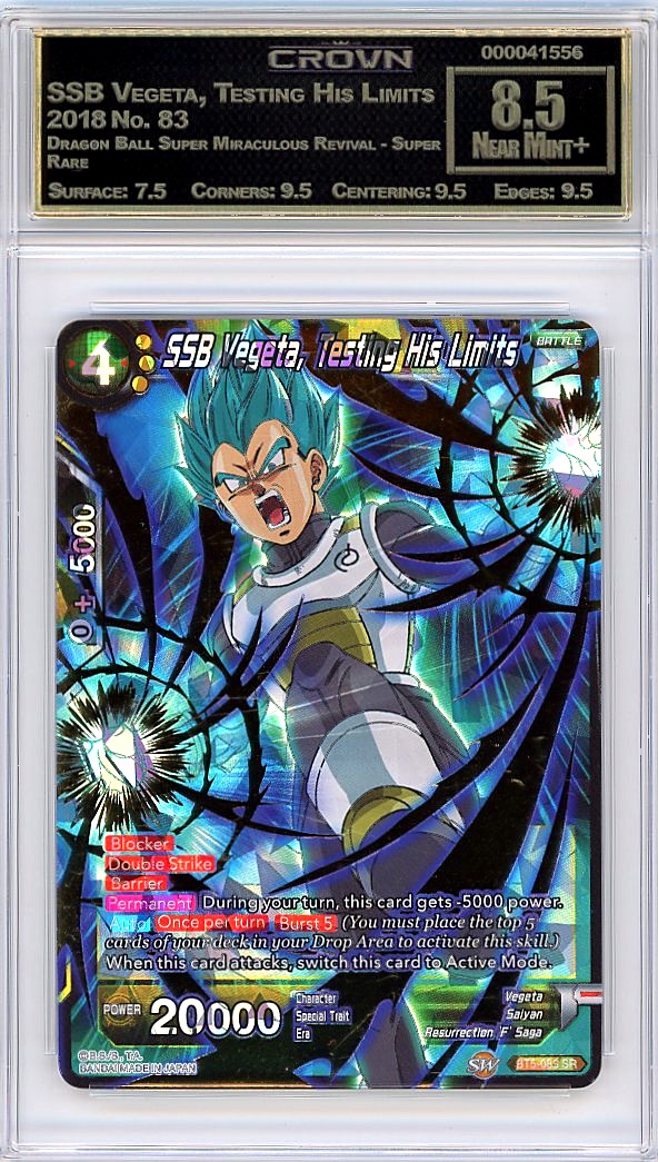 SSB Vegeta, Testing His Limits