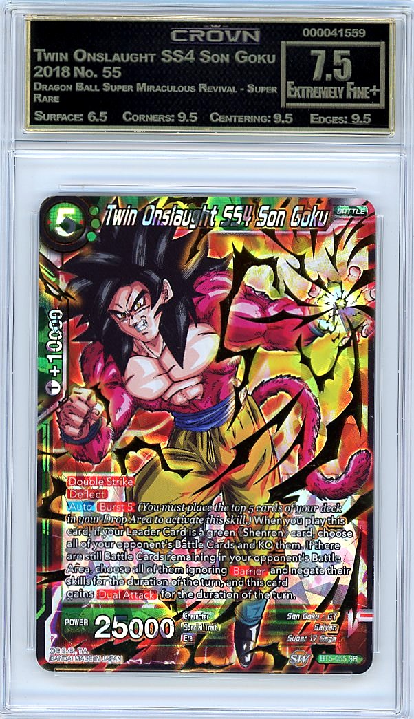 Twin Onslaught SS4 Son Goku