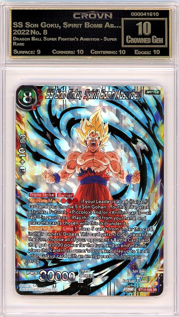 SS Son Goku, Spirit Bomb Ab…