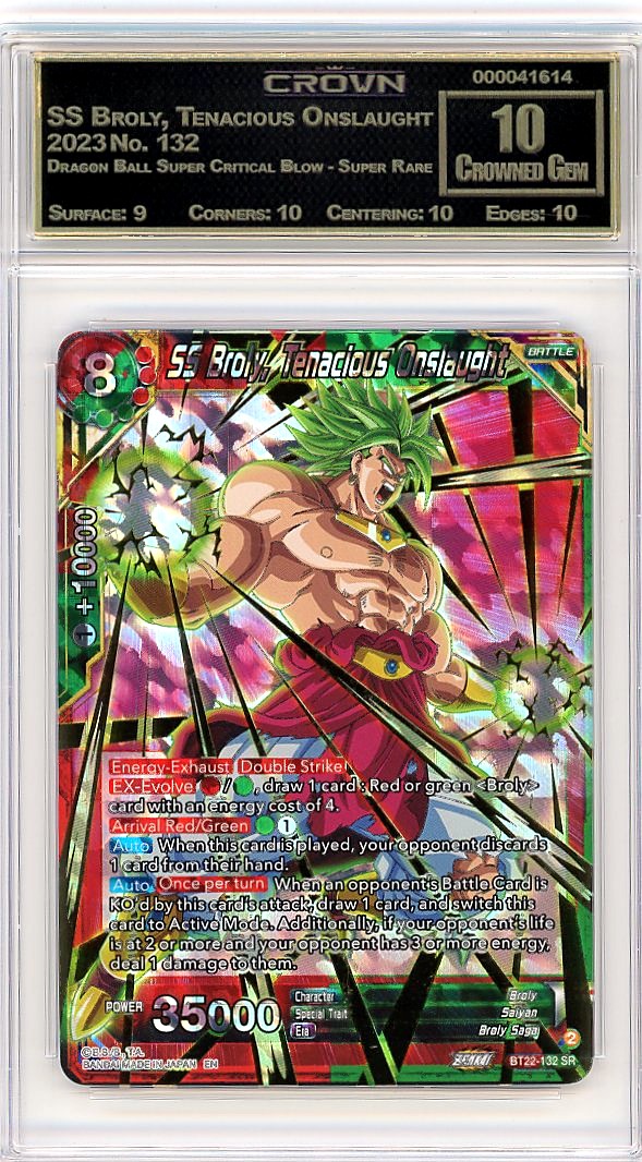 SS Broly, Tenacious Onslaught
