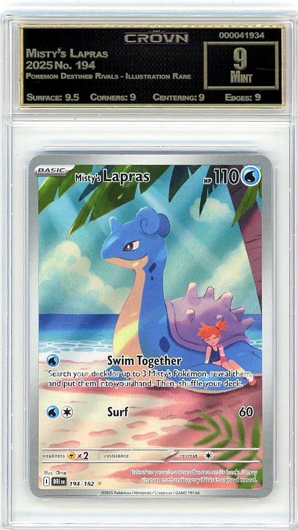 Misty's Lapras