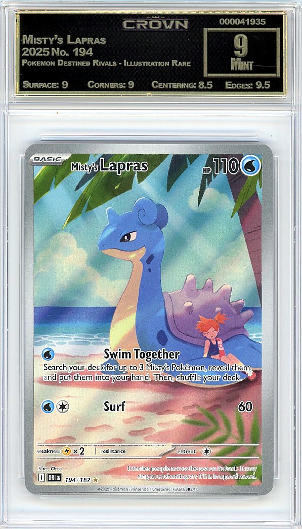 Misty's Lapras