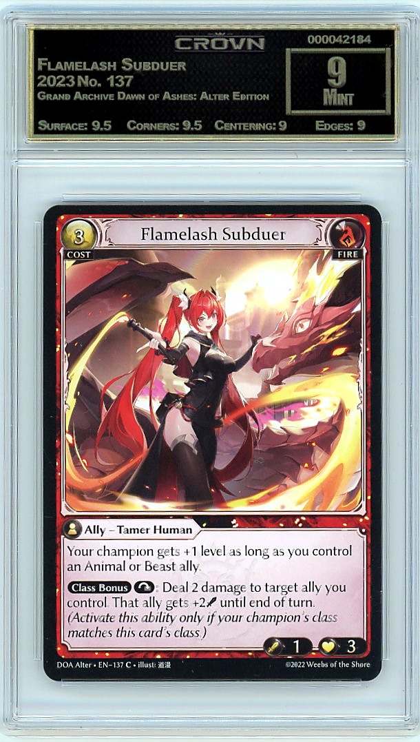 Flamelash Subduer