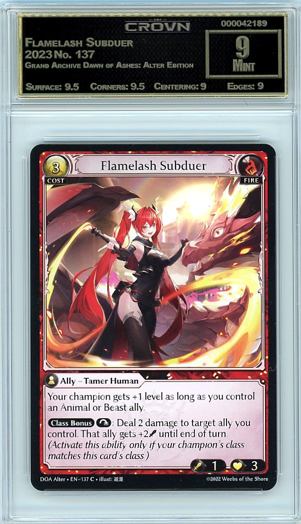 Flamelash Subduer