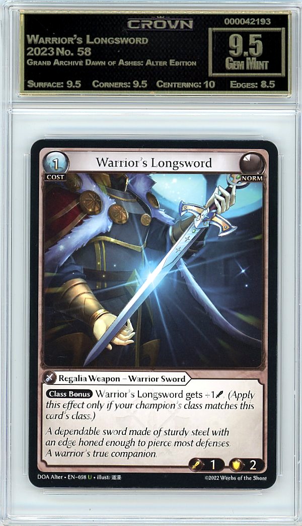 Warrior's Longsword