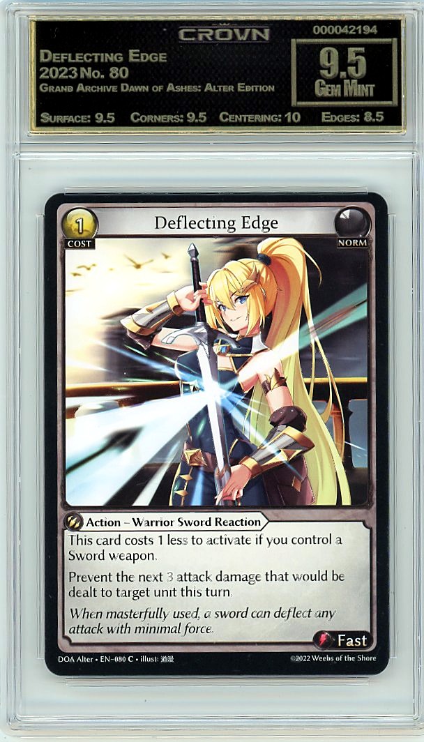 Deflecting Edge
