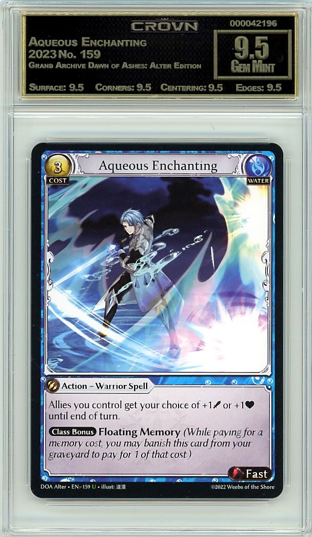 Aqueous Enchanting