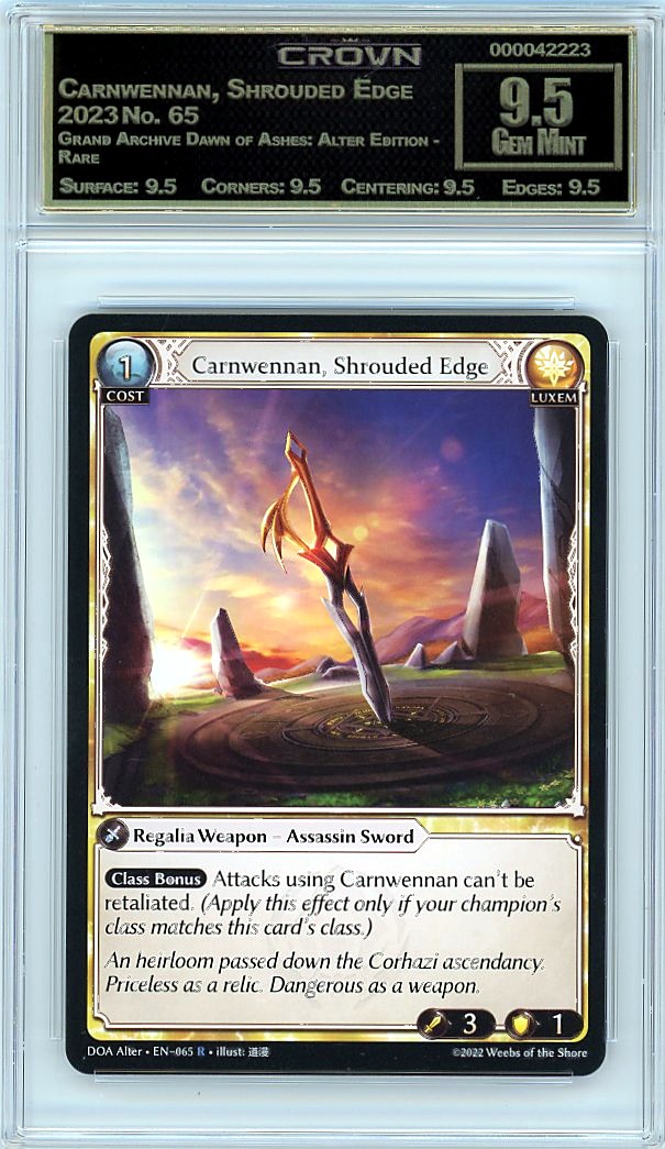 Carnwennan, Shrouded Edge