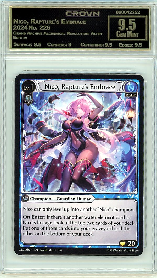 Nico, Rapture's Embrace