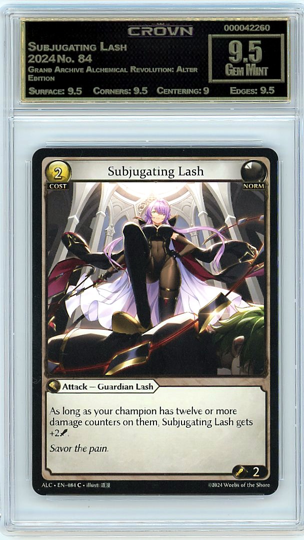 Subjugating Lash