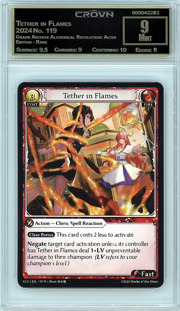 Tether in Flames