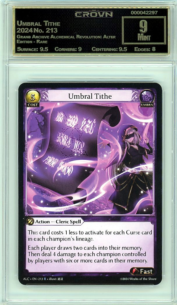 Umbral Tithe