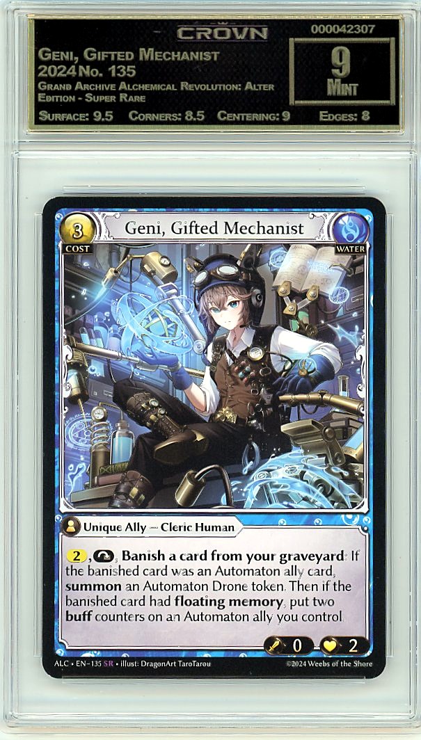 Geni, Gifted Mechanist