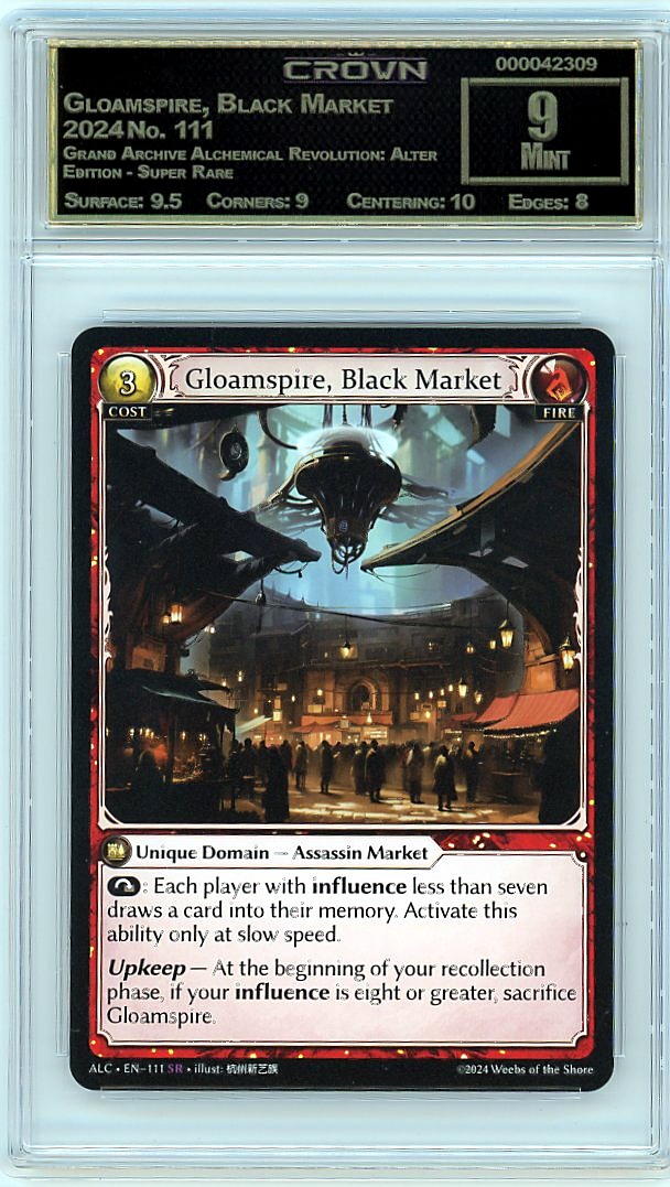 Gloamspire, Black Market