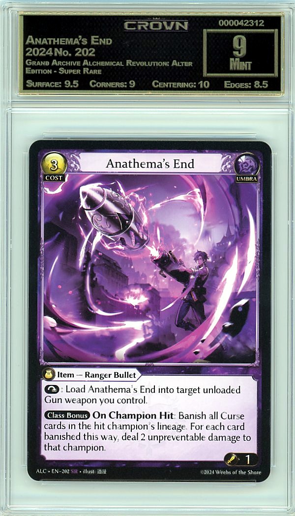 Anathema's End