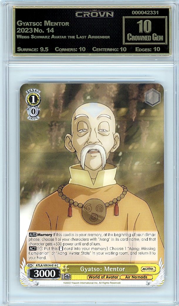 Gyatso: Mentor