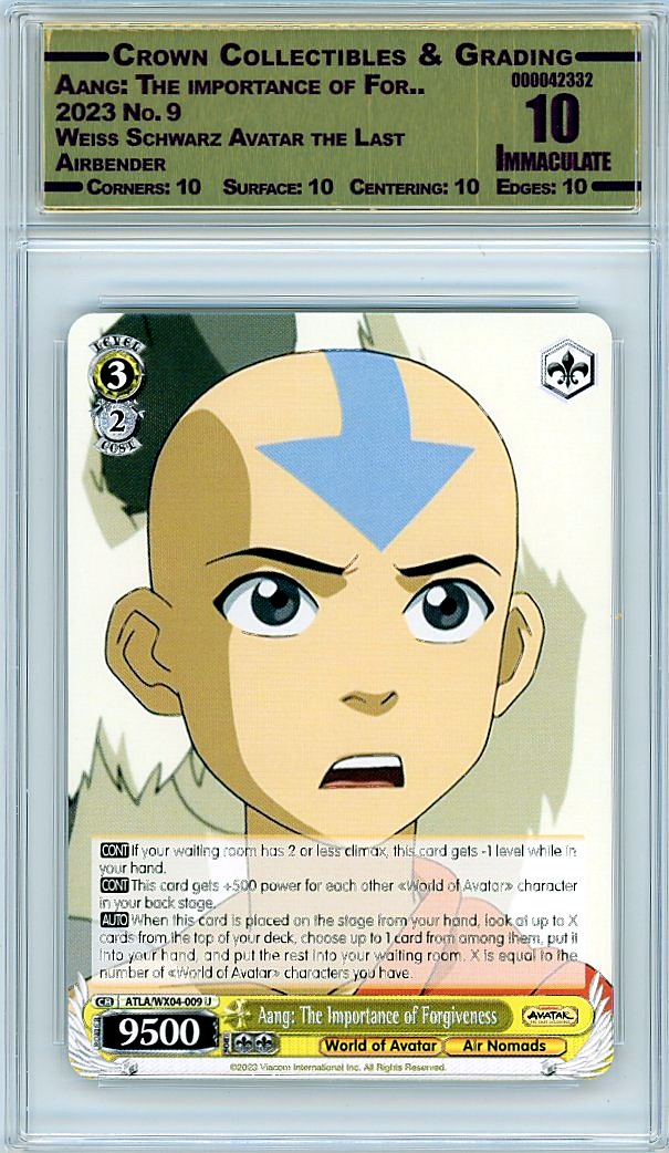 Aang: The importance of For..