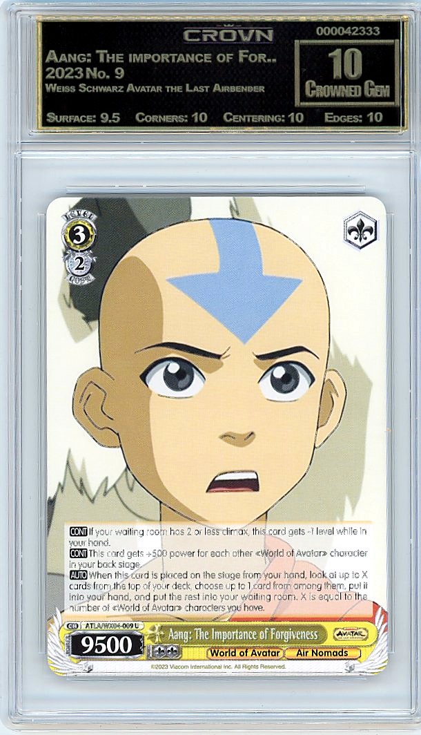 Aang: The importance of For..