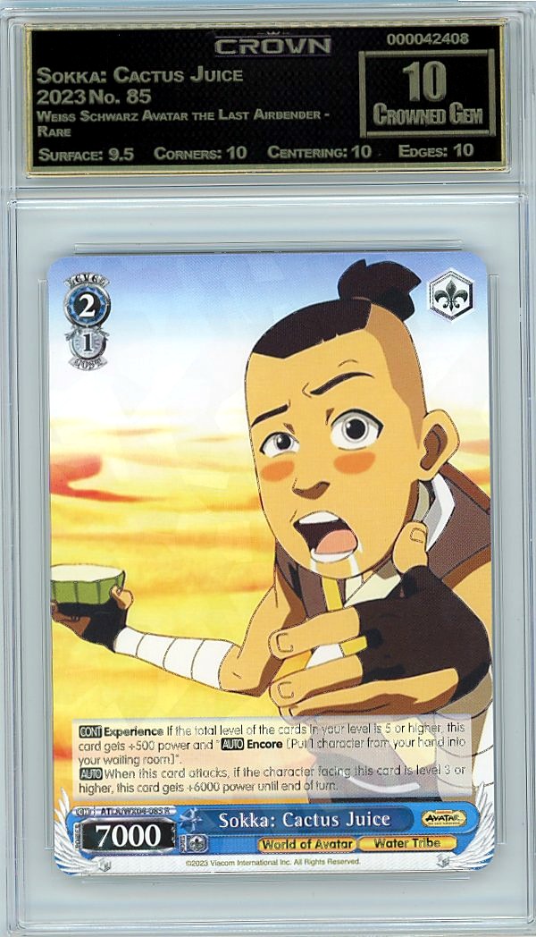 Sokka: Cactus Juice