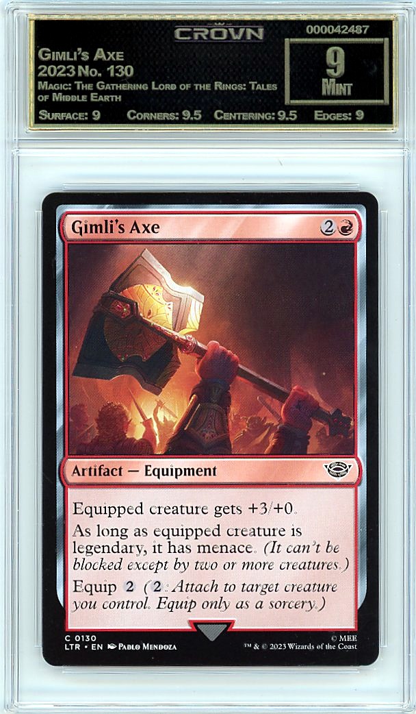 Gimli's Axe