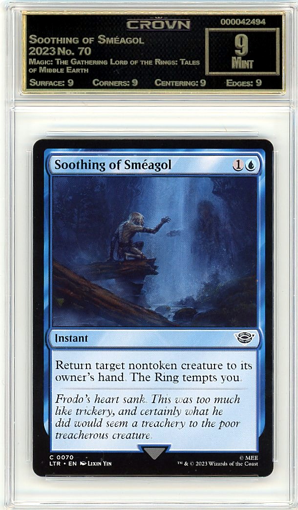 Soothing of Sméagol