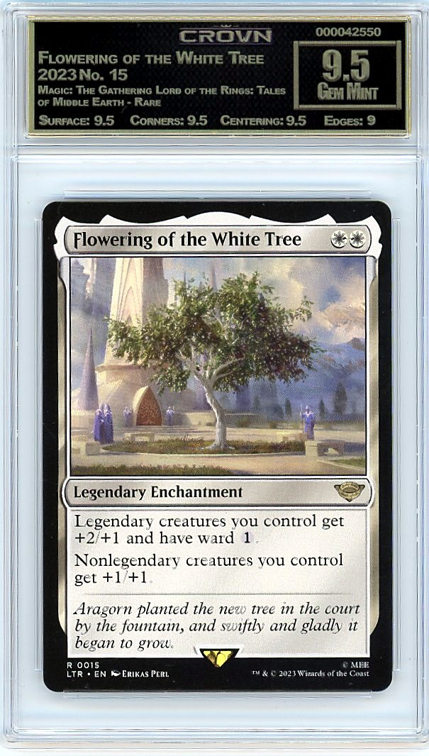 Flowering of the White Tree