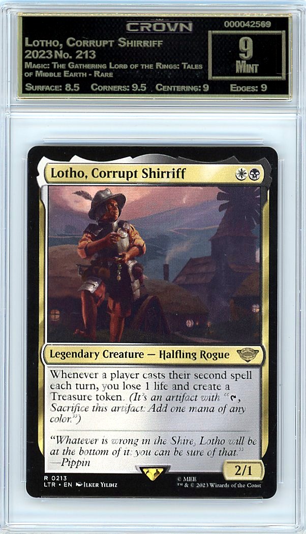 Lotho, Corrupt Shirriff