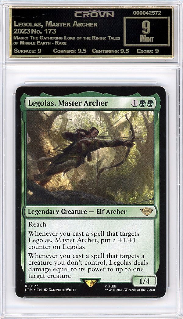 Legolas, Master Archer