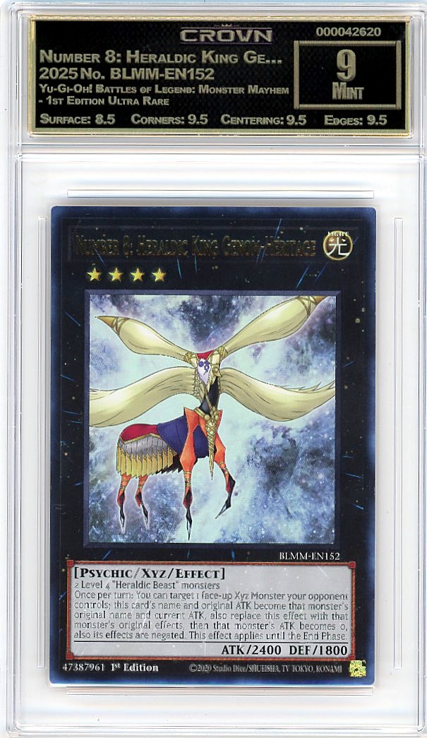Number 8: Heraldic King Ge…