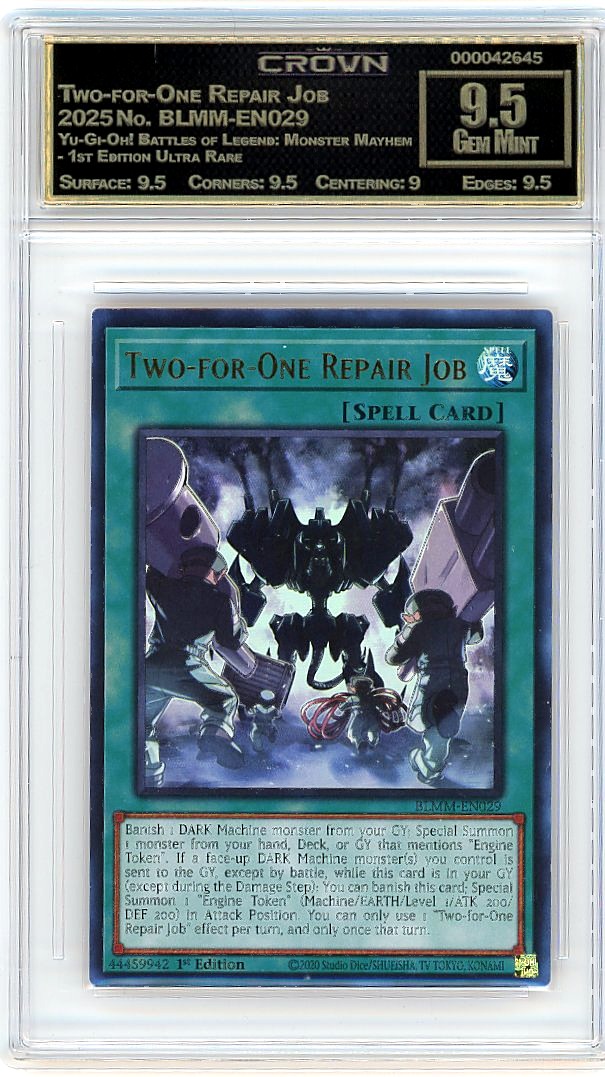 Two-for-One Repair Job