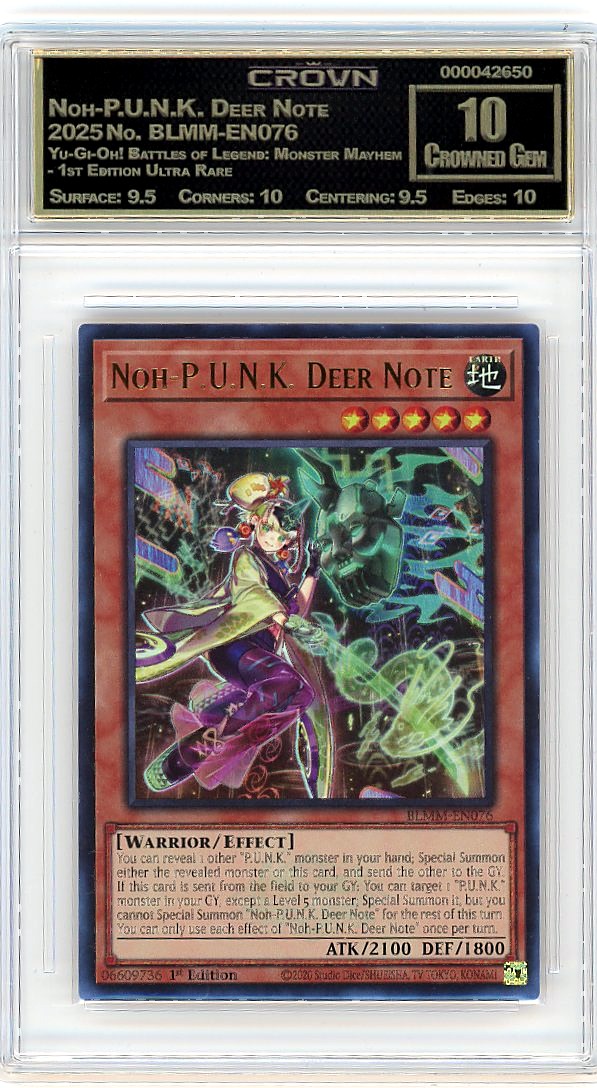 Noh-P.U.N.K. Deer Note