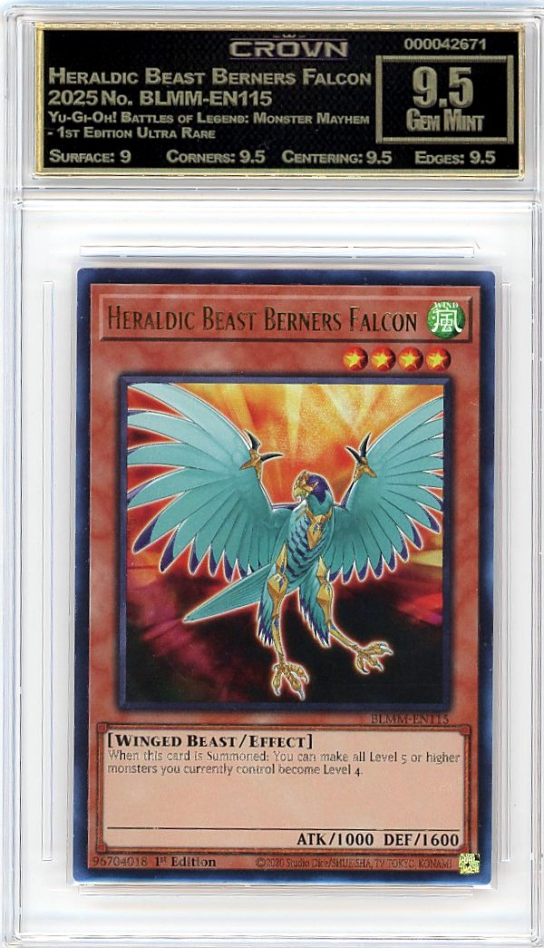 Heraldic Beast Berners Falcon